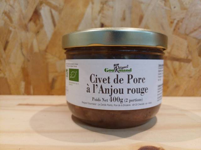 Civet de porc 400g